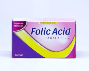FOLIC ACID 1MG DUS@100TAB (TRIMAN)