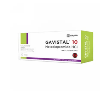 GAVISTAL 10MG TAB@100 (MEPRO)