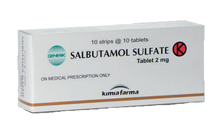 SALBUTAMOL 4 MG (DUS 100 TAB)-BJN