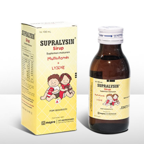 SUPRALISIN SYR 100 ML