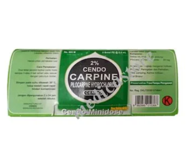 CENDO CARPINE 1% MINIDOSE 5 X 0.6 ML