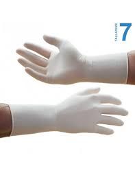 AKSAMED LATEX STERIL GLOVES POWDERED 7.0