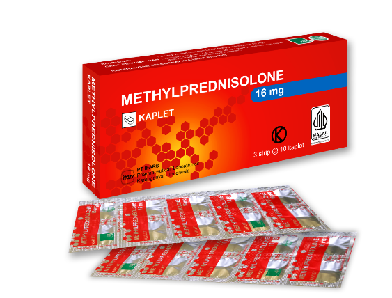 METHYLPREDNISOLONE 16 MG TABLET (IFARS)
