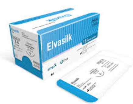 ELVASILK 2/0 75CM 26MM 1/2 R S226P (EMP)