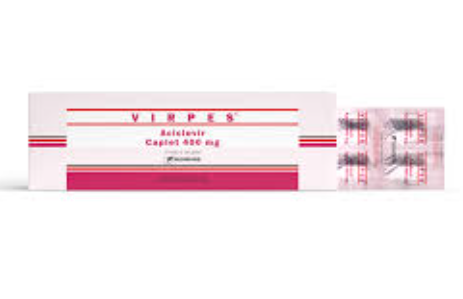 VIRPES ACICLOVIR 400 MG