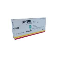 CAPTOPRIL 25 MG @100 TAB (PEHA)