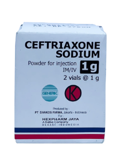 CEFTRIAXONE SODIUM 1G (MEPRO)