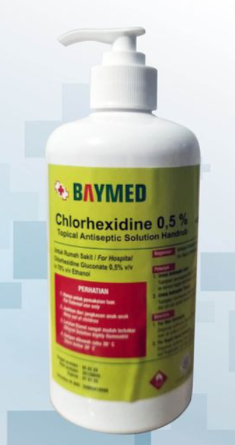 BAYMED CHLORHEXIDINE 0.5% 500ML