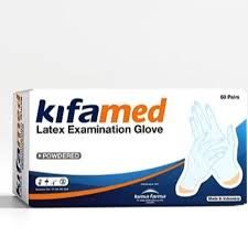 KIFAMED EXAMINATION GLOVE POWDERED (M)