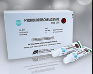 HYDROCORTISONE ACETATE 2.5% (MARIN)