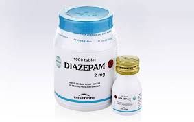 DIAZEPAM 2 MG (BTL 100 TAB)