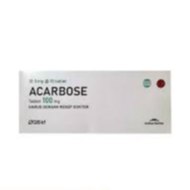 ACARBOSE 100 MG (DUS 100 TAB)