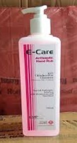 E-CARE HAND RUB 10BT @ 500ML 1650B (EMP)