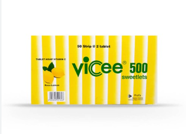 VICEE LEMON TAB @ 100 (UN)
