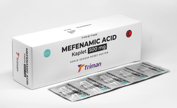 MEFENAMIC ACID 500MG @100KPL (TRIMAN)