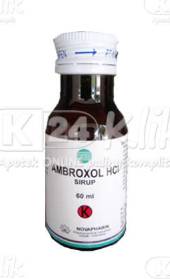AMBROXOL HCL 15MG/5ML SYR 60ML (NOVA)