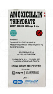 AMOXICILLIN TRIHYDRATE 10 ML (PHLAB)