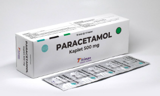 PARACETAMOL 500MG DUS@100KPL (TRIMAN)