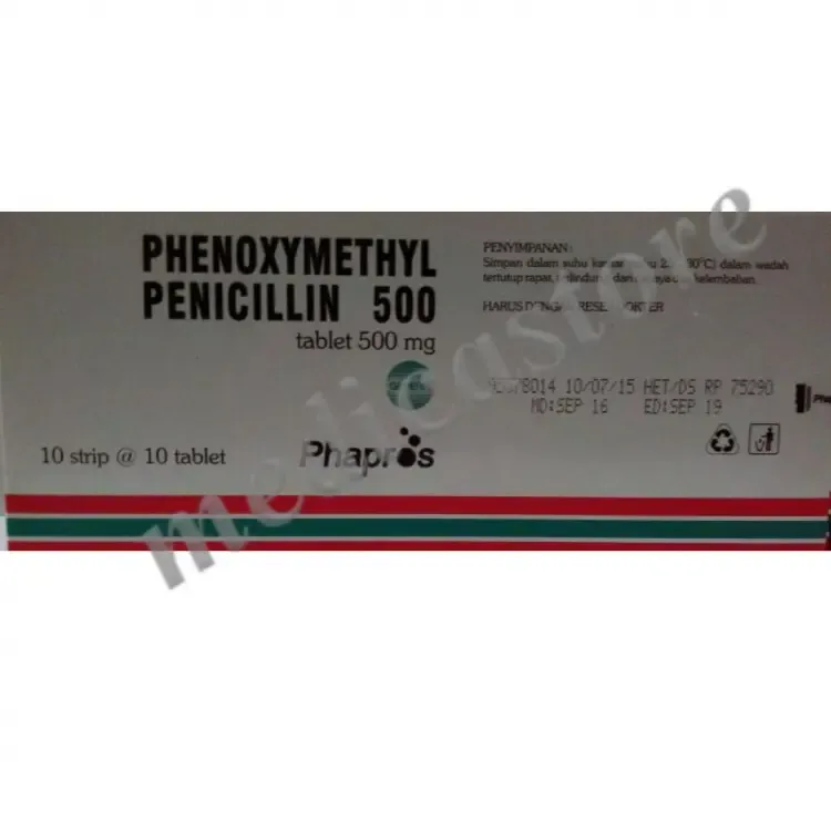 PHENOXYMETHYL PENICILIN 250GPH (PEHA)