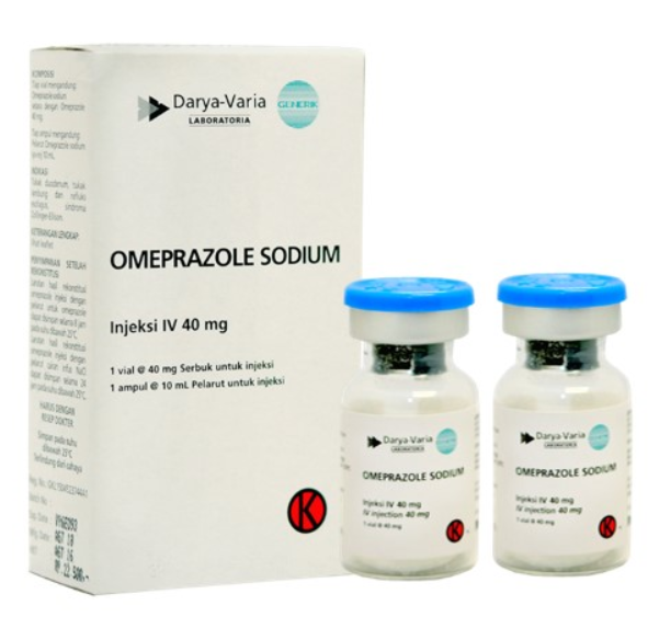 OMEPRAZOLE INJECTION 40 MG E (DVRS)