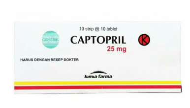 CAPTOPRIL 25 MG (DUS 100 TAB)-BJN