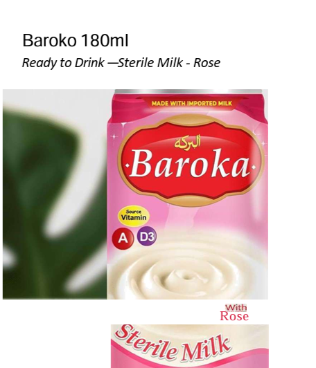 SUSU RTD 180ML ROSE (BAROKA)
