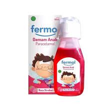 FERMOL DEMAM ANAK 60 ML RASA STRAWBERRY