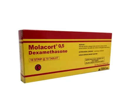 MOLACORT 0.5MG TAB@100 MOL