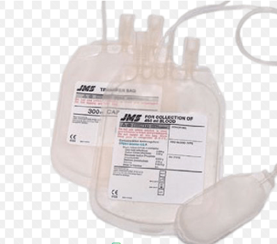 BLOOD BAG DOUBLE 250CC (JMS)