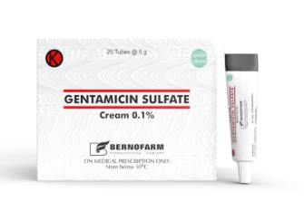 GENTAMICIN SULFATE DUS 25 TUBE@ 5 G