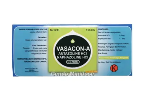 CENDO VASACON-A MINIDOSE 5 X 0.6 ML
