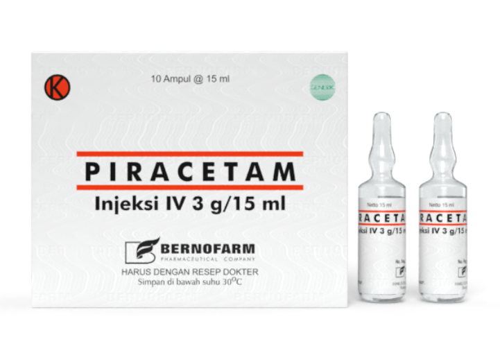 PIRACETAM 3 G/ 15 ML INJ @ 10