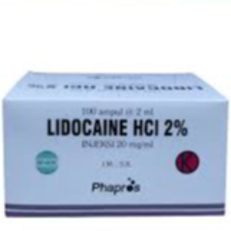 LIDOCAINE 2%/2ML AMP GPH (PEHA)