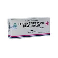 CODEINE 20 MG (BOX @ 120 DUS @ 100 TAB)