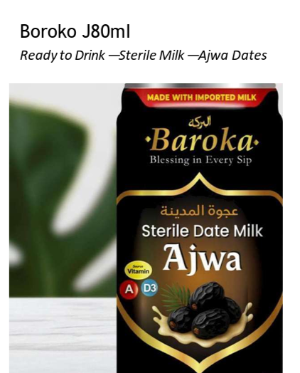 SUSU RTD 180ML KURMA (BAROKA)