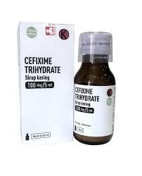 CEFIXIME TRIHYDRATE 100 MG/5 ML (PHLAB)