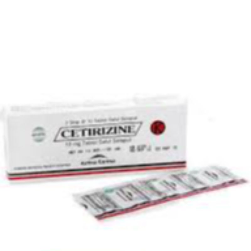 CETIRIZINE 10 MG (DUS 30 TAB)