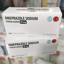 OMEPRAZOLE SODIUM 40MG INJ @10 VL