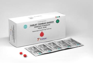 TABLET TAMBAH DARAH DUS@100TAB (TRIMAN)