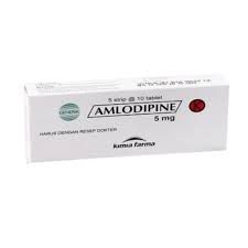AMLODIPINE 5 MG @ 100 TAB