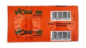 VICEE ORANGE TAB @ 100 (UN)