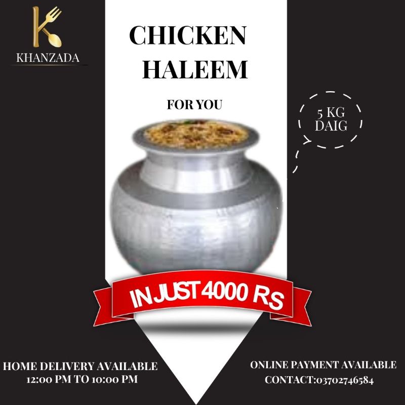 CHICKEN HALEEM 5 KG DAIG