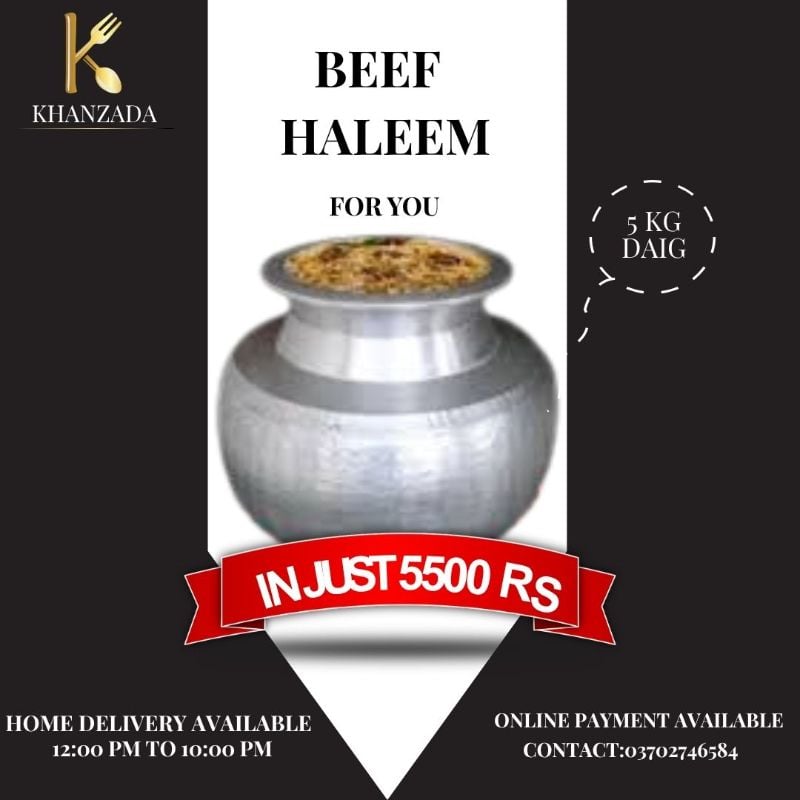 BEEF HALEEM 5 KG DAIG