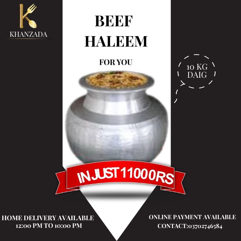 BEEF HALEEM 10 KG DAIG