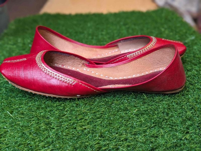 Shadi Shaan - Premium Handcrafted Leather Women's Khussa | Luxury Bridal Shoes