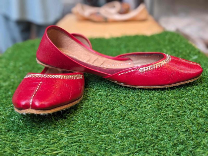 Shadi Shaan - Premium Handcrafted Leather Women's Khussa | Luxury Bridal Shoes
