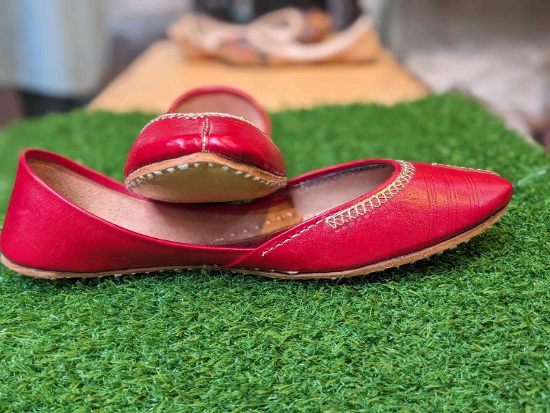Shadi Shaan - Premium Handcrafted Leather Women's Khussa | Luxury Bridal Shoes