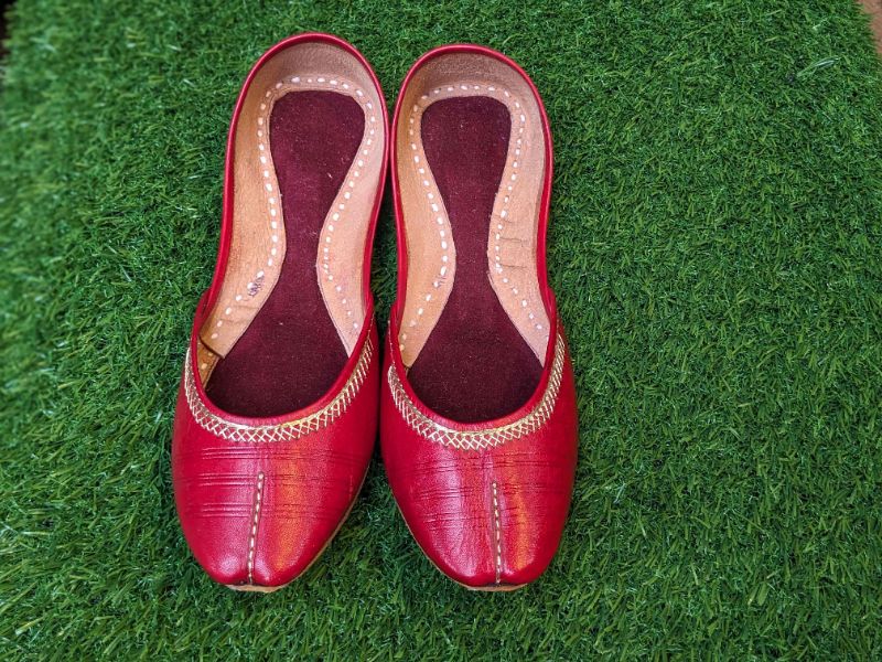 Shadi Shaan - Premium Handcrafted Leather Women's Khussa | Luxury Bridal Shoes