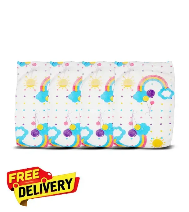 Rainbow Pant Diaper Small (S) 40 pcs pack