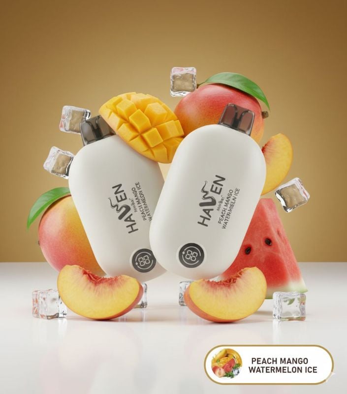 Peach Mango Watermelon ice